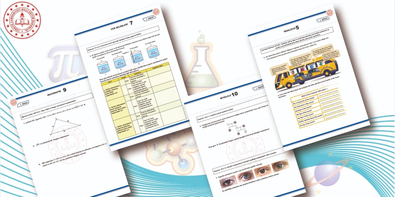 MEB 2025 2. Dönem 1. Yazılı Örnek Soru Kitapçıkları Yayımlandı