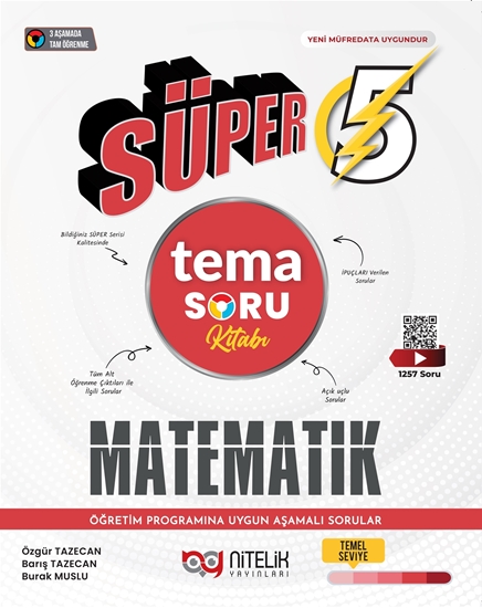 NİTELİK 5. SINIF YENİ NESİL SÜPER MATEMATİK SORU BANKASI