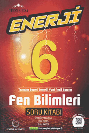 PALME YAYINEVİ 6.SINIF ENERJİ FEN BİLİMLERİ SORU KİTABI