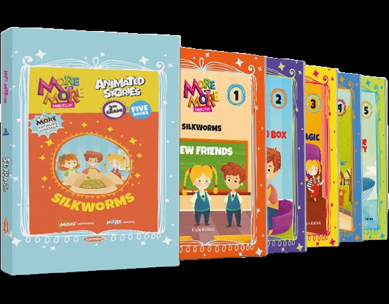 MORE & MORE 3.SINIF HİKAYE SETİ KUTULU (5 KİTAP)
