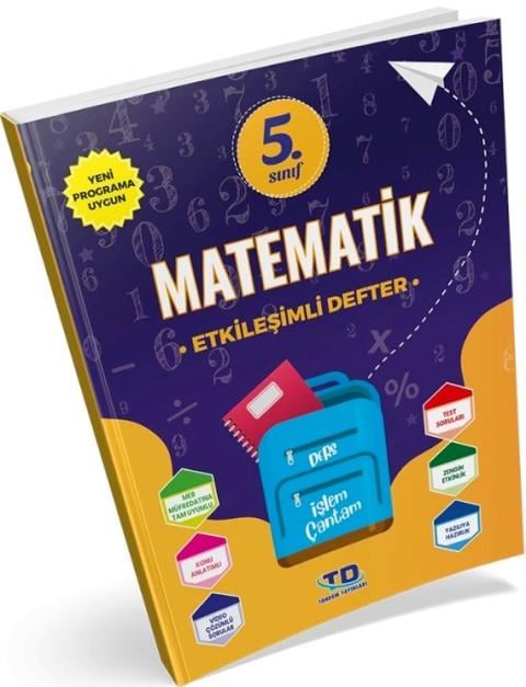 5. Sınıf Matematik Etkileşimli Defter