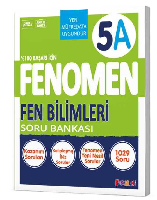 FENOMEN 5. SINIF FEN BİLİMLERİ A SORU BANKASI