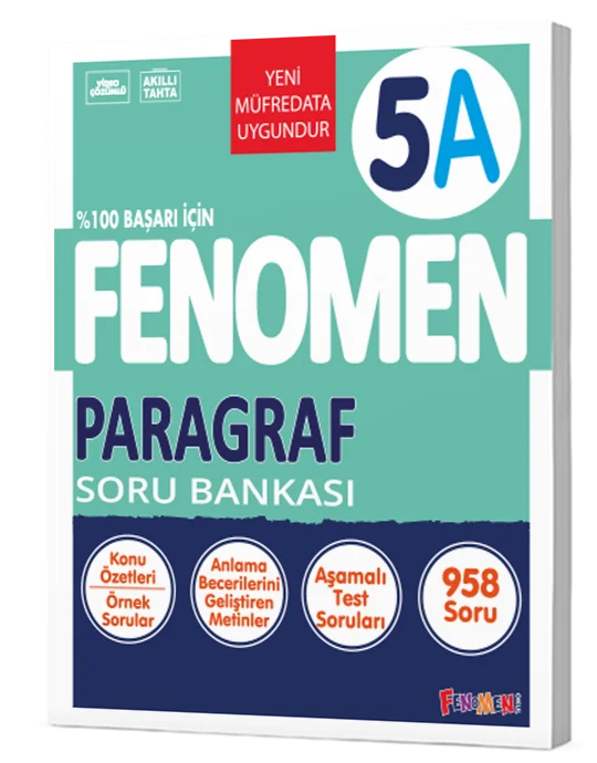 FENOMEN 5 A PARAGRAF SORU BANKASI