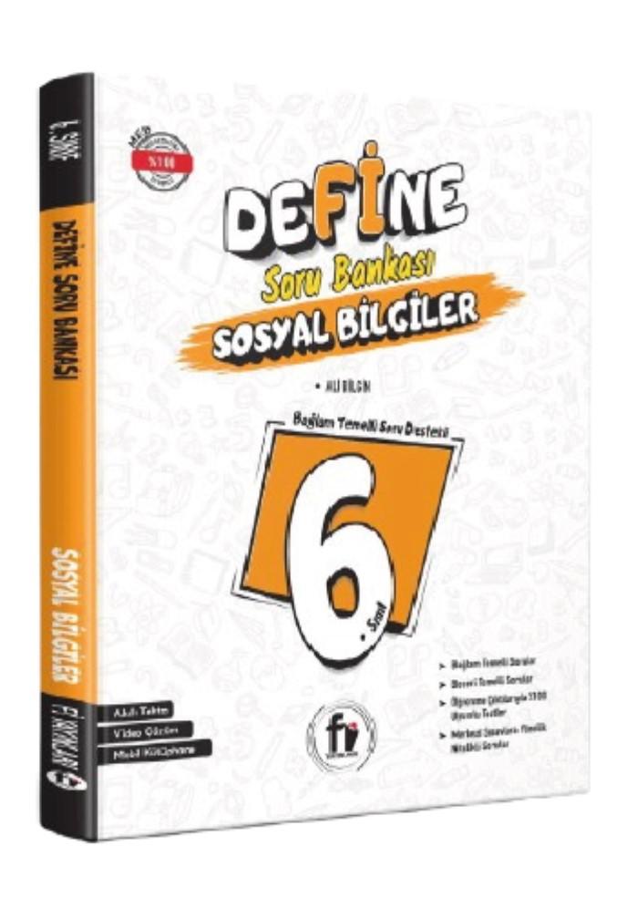 6.SINIF DEFİNE SOSYAL BİLGİLER SORU BANKASI
