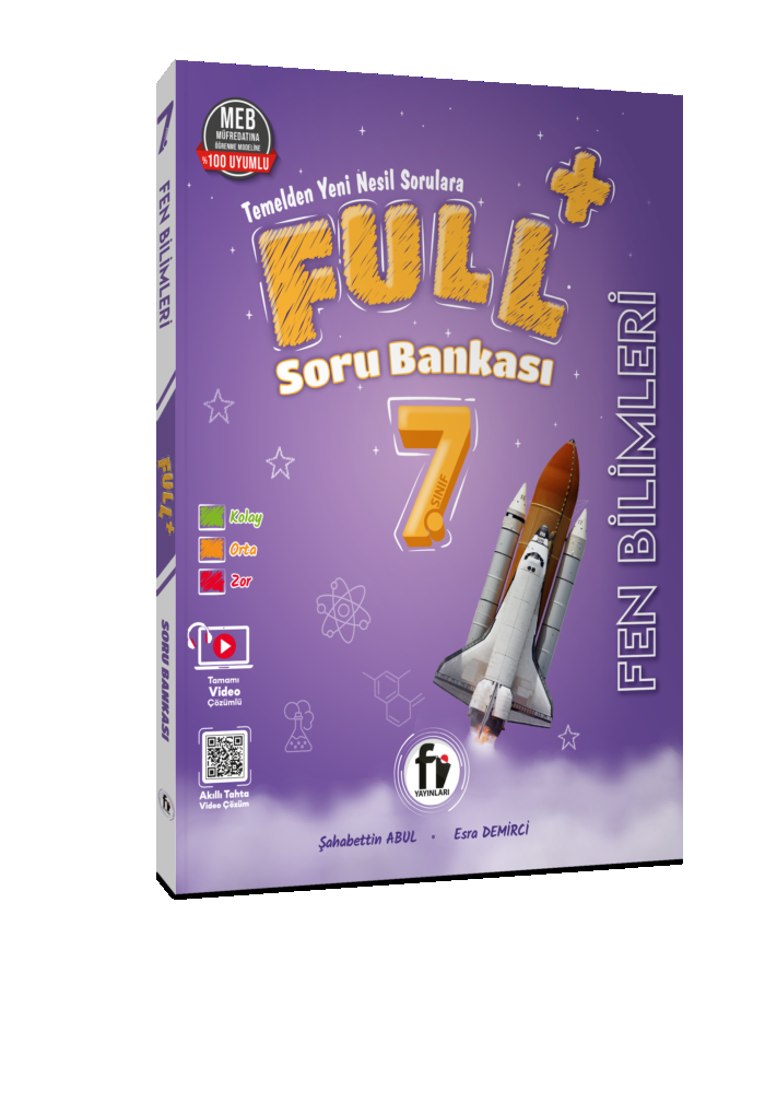7.SINIF FULL+  FEN BİLİMLERİ SORU BANKASI