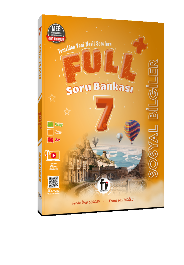 7.SINIF FULL+ SOSYAL BİLGİLER SORU BANKASI