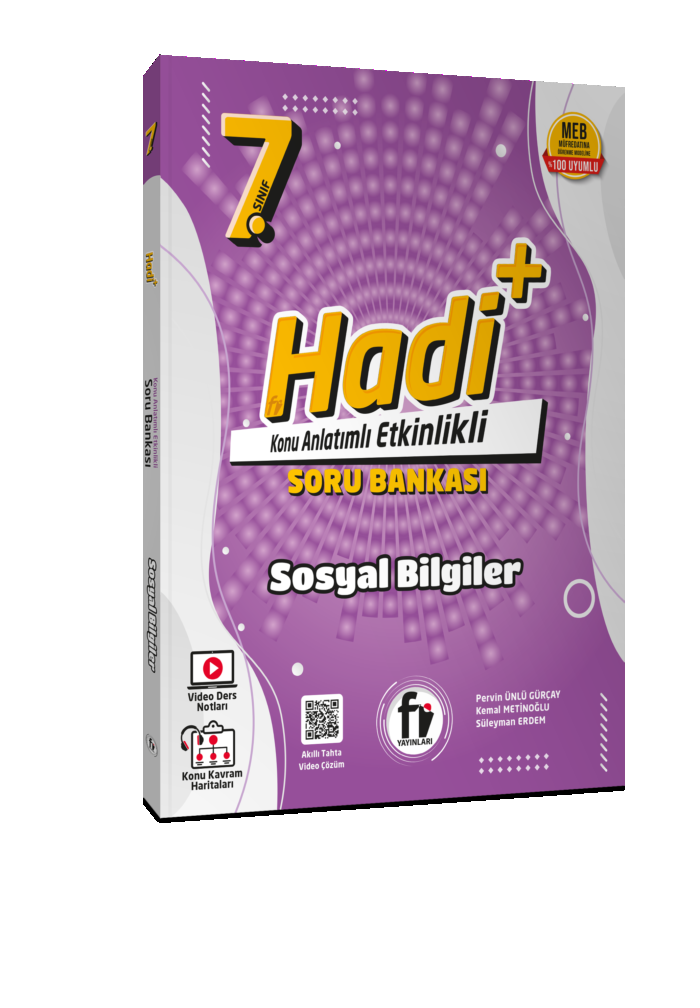 7.SINIF HADİ+ SOSYAL BİLGİLER KONU ANLATIMLI