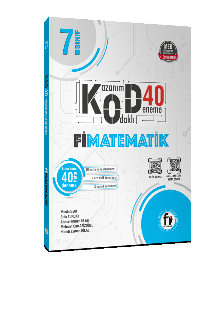 7.SINIF MATEMATİK KOD40 DENEME