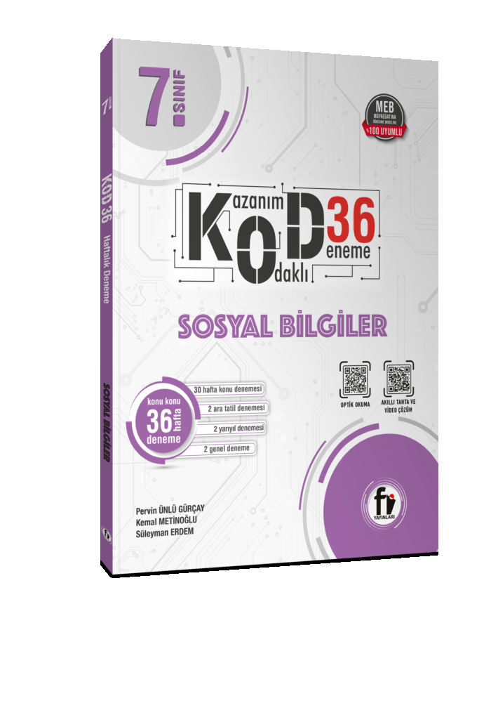 7.SINIF SOSYAL BİLGİLER KOD 42 DENEME