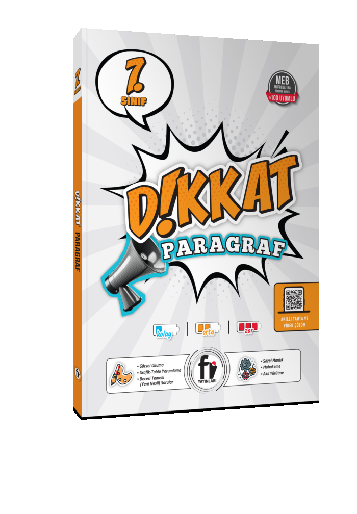 7.SINIF DİKKAT PARAGRAF SORU BANKASI