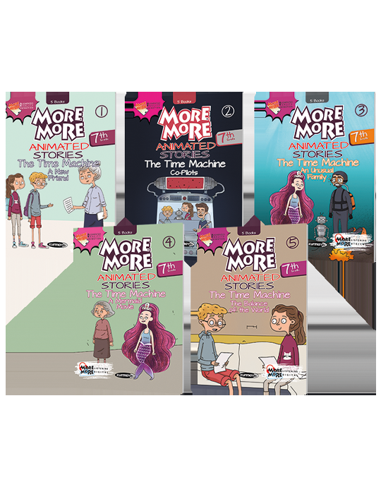MORE & MORE 7.SINIF HİKAYE SETİ KUTULU (5 KİTAP)