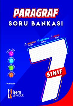 İSEM 7.SINIF PARAGRAF SORU BANKASI
