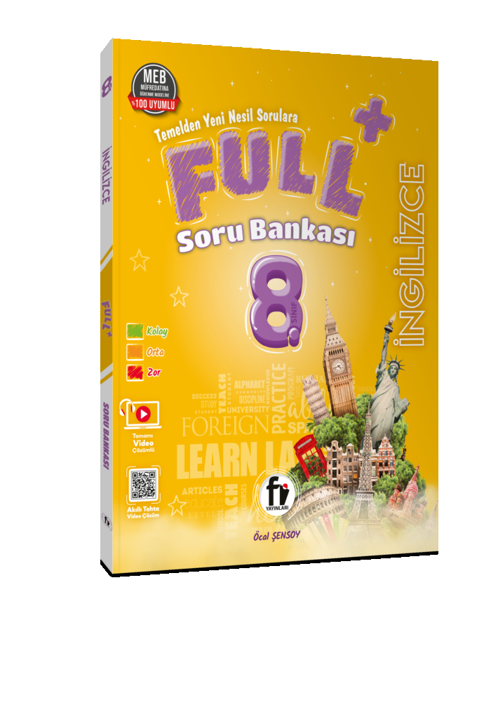 8.SINIF FULL+ İNGİLİZCE SORU BANKASI