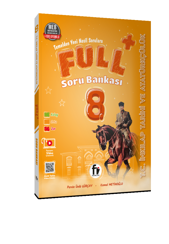 8.SINIF FULL+ T.C.İNKILAP TARİHİ VE ATATÜRKÇÜLÜK SORU BANK.
