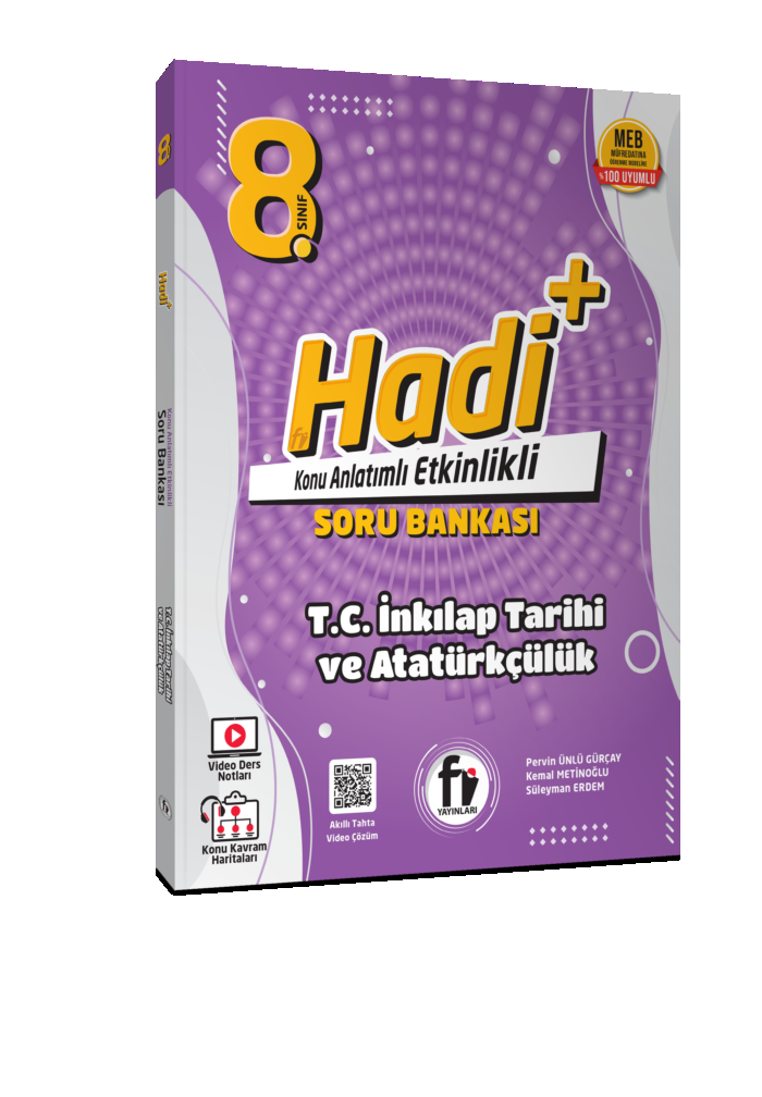 8.SINIF HADİ+ T.C.İNKILAP TARİHİ VE ATATÜRKÇÜLÜK KONU ANLATIMLI