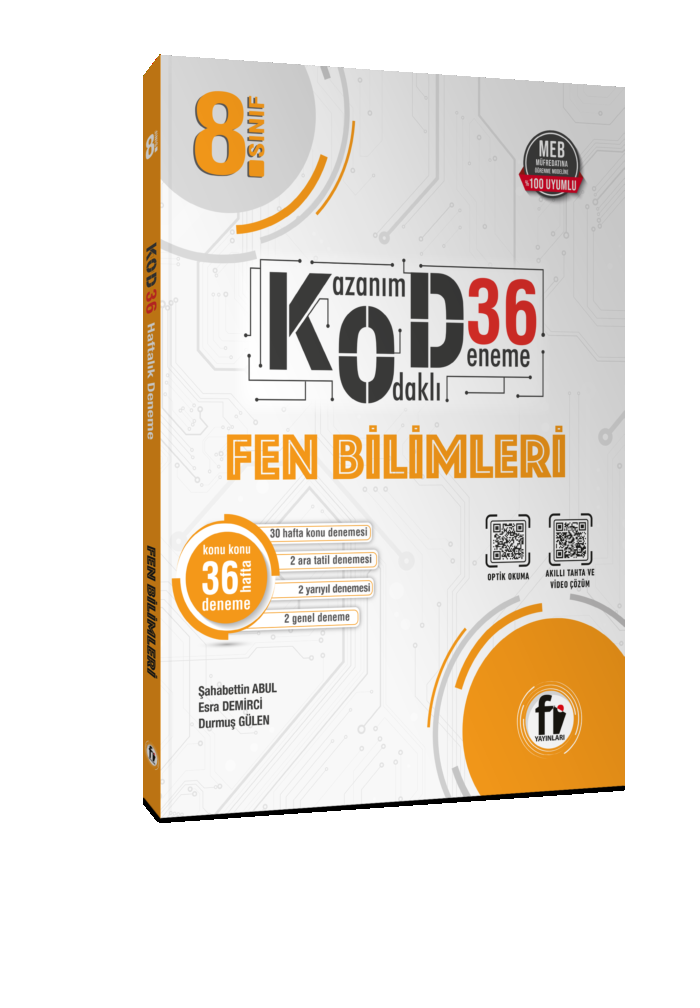 8.SINIF FEN BİLİMLERİ KOD 36 DENEME
