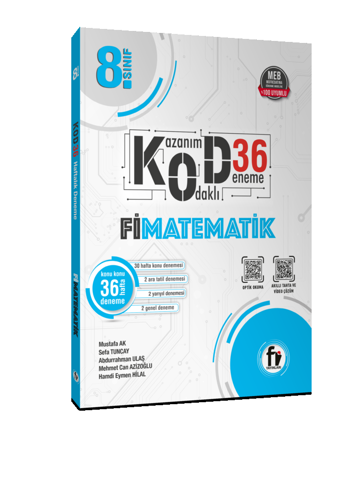 8.SINIF MATEMATİK KOD 36 DENEME