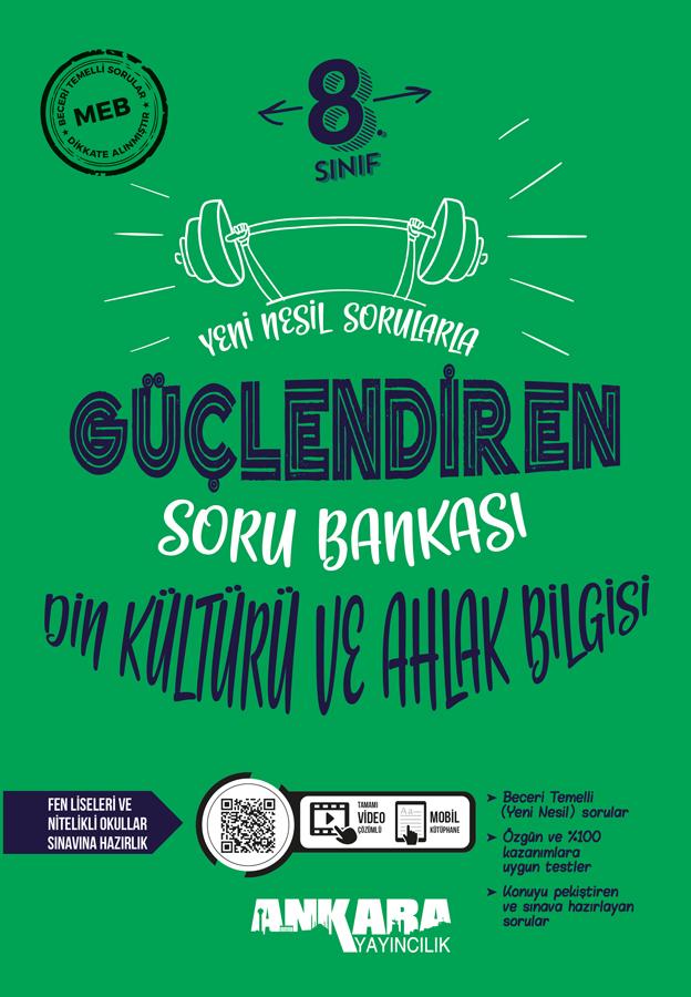 ANKARA 8. SINIF GÜÇLENDİREN DİN KÜLTÜRÜ SORU BANKASI