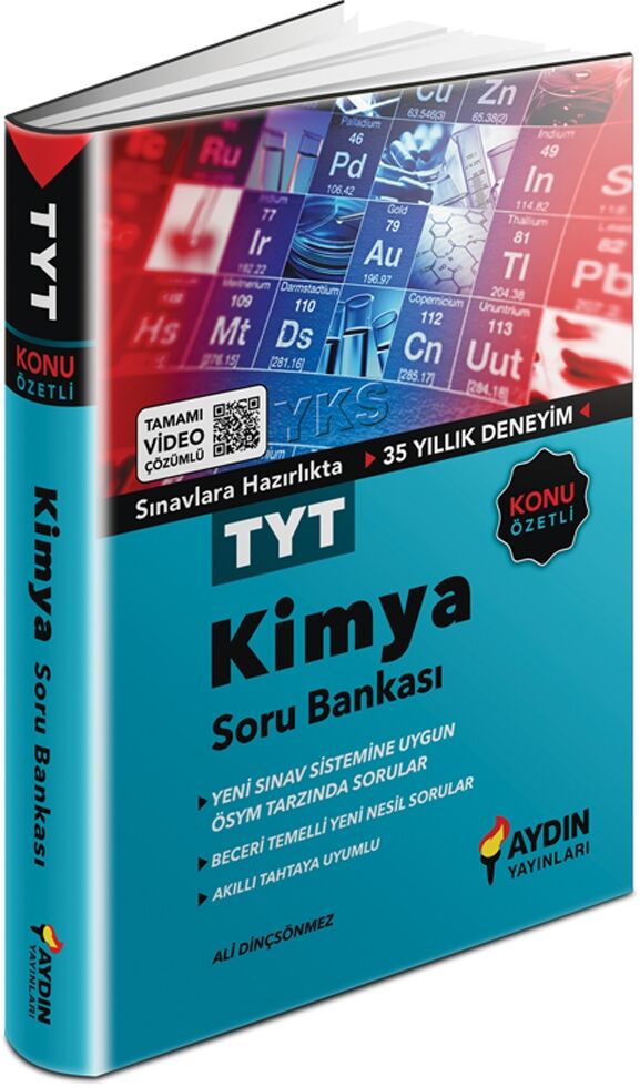 AYDIN YAYINLARI TYT KİMYA KONU ÖZETLİ SORU BANKASI