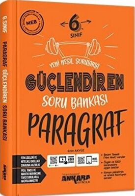 ANKARA 6. SINIF GÜÇLENDİREN PARAGRAF SORU BANKASI