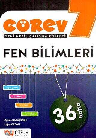 NİTELİK YAYINLARI 7.SINIF GÖREV YENİ NESİL ÇALIŞMA FÖYLERİ