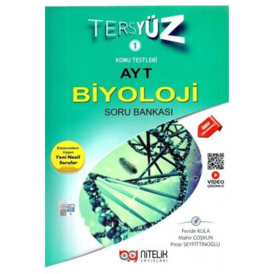 NİTELİK AYT BİYOLOJİ TERSYÜZ SORU KİTABI