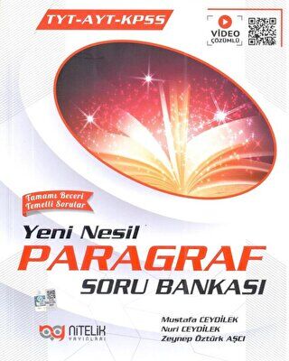 NİTELİK TYT AYT PARAGRAF SORU BANKASI