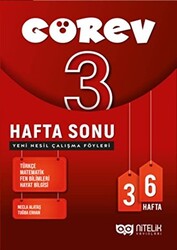 NİTELİK YAYINLARI 3.SINIF GÖREV HAFTASONU YENİ NESİL ÇALIŞMA FÖYÜ36 HAFTA