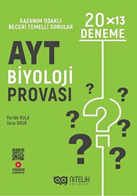 NİTELİK AYT BİYOLOJİ PROVASI DENEME