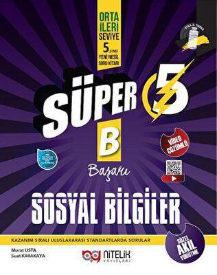 NİTELİK 5. SINIF SÜPER SOSYAL BİLİMLER B