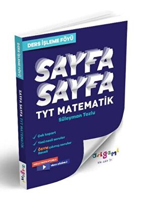 TAMMAT SAYFA SAYFA TYT MATEMATİK DERS İŞLEYİŞ FÖYÜ