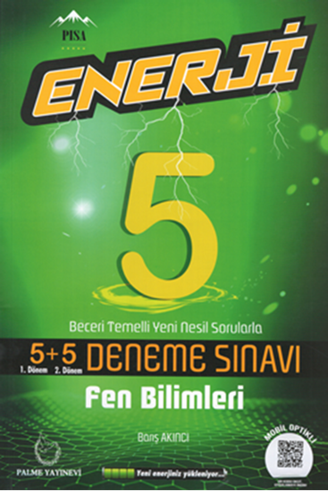 PALME YAYINLARI 5.SINIF 5+5 FEN BİLİMLERİ DENEME SINAVI