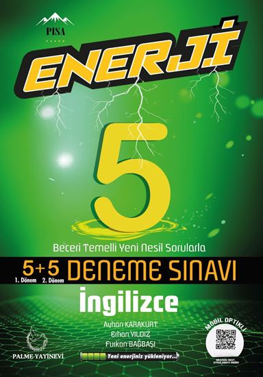 PALME YAYINLARI 5.SINIF İNGİLİZCE 5+5 DENEME SINAVLARI