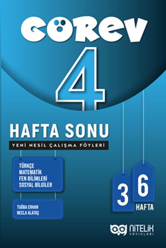 NİTELİK YAYINLARI 4.SINIF GÖREV YENİ NESİL ÇALIŞMA FÖYÜ