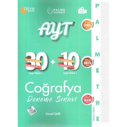 PALME AYT COĞRAFYA 40 DENEME SINAVI PALMETRE SERİSİ