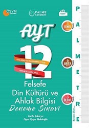 PALME  AYT FELSEFE DİN KÜLTÜRÜ VE AHLAK BİLGİSİ 12 DENEME