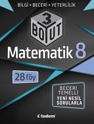 TUDEM 8. SINIF 3 BOYUT MATEMATİK