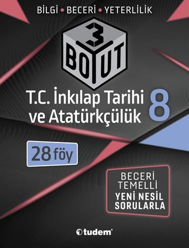 TUDEM 8. SINIF 3 BOYUT İNKILAP