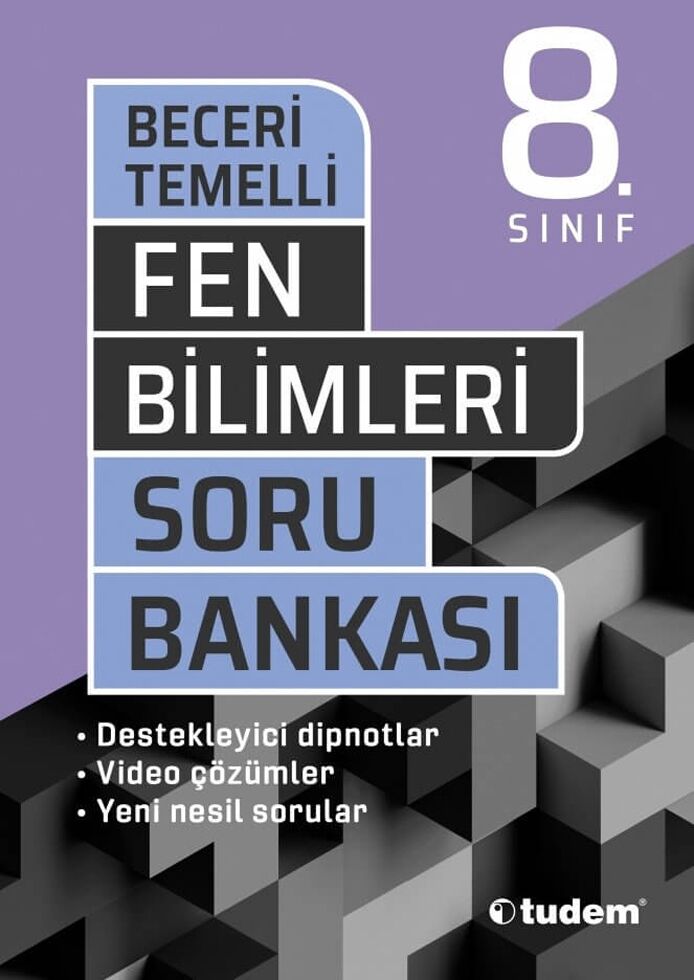 TUDEM 8. SINIF BECERİ TEMELLİ FEN BİLİMLERİ SORU BANKASI