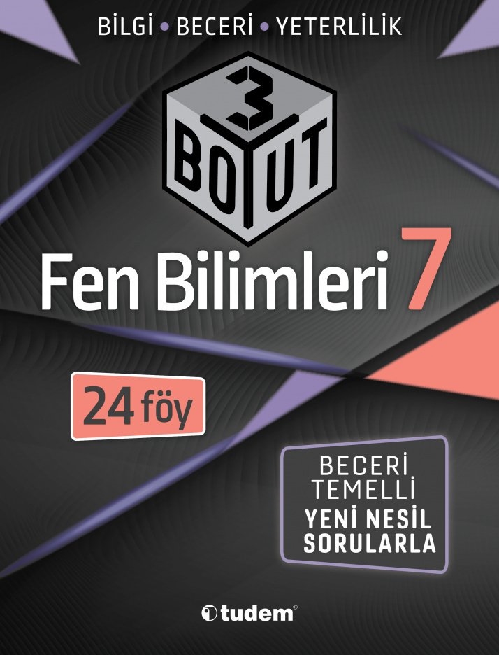 TUDEM 7. SINIF 3 BOYUT FEN BİLİMLERİ