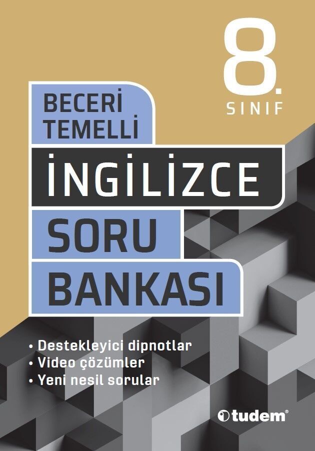 TUDEM 8. SINIF İNGİLİZCE BECERİ TEMELLİ  SORU BANKASI