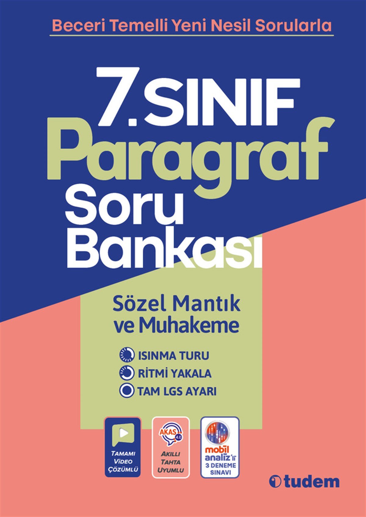 TUDEM 7. SINIF PARAGRAF SORU BANKASI