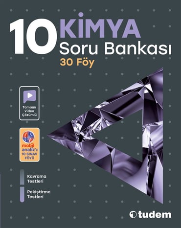 TUDEM 10. SINIF KİMYA SORU BANKASI