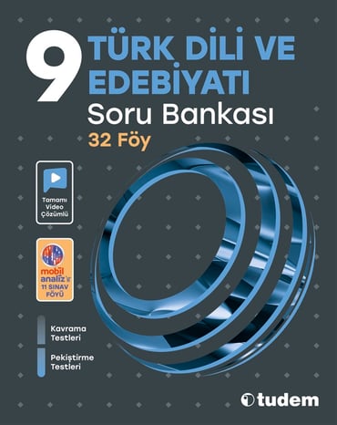 TUDEM 9. SINIF TÜRK DİLİ VE EDEBİYATI SORU BANKASI