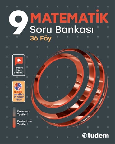 TUDEM 9. SINIF MATEMATİK SORU BANKASI