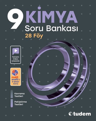 TUDEM 9. SINIF KİMYA SORU BANKASI