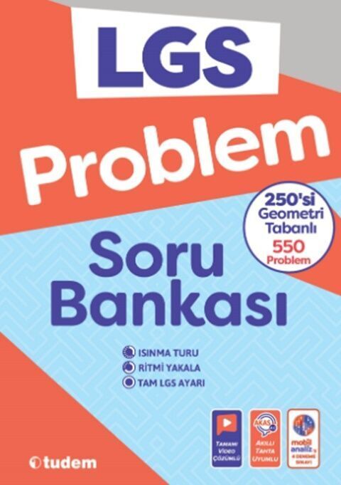 TUDEM LGS PROBLEM SORU BANKASI