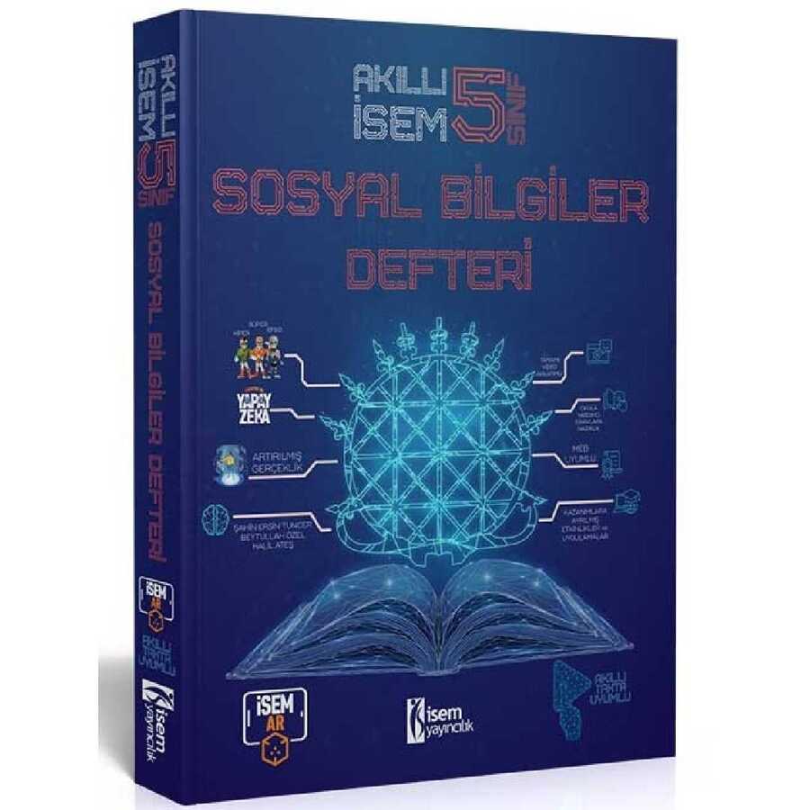 AKILLI İSEM 5.SINIF  SOSYAL BİLGİLER DEFTERİ