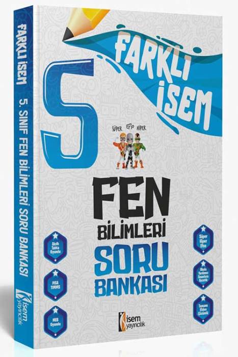 FARKLI İSEM 5.SINIF FEN BİLİMLERİ SORU BANKASI