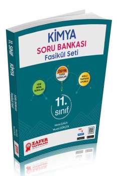 ZAFER 11. SINIF KİMYA SORU BANKASI